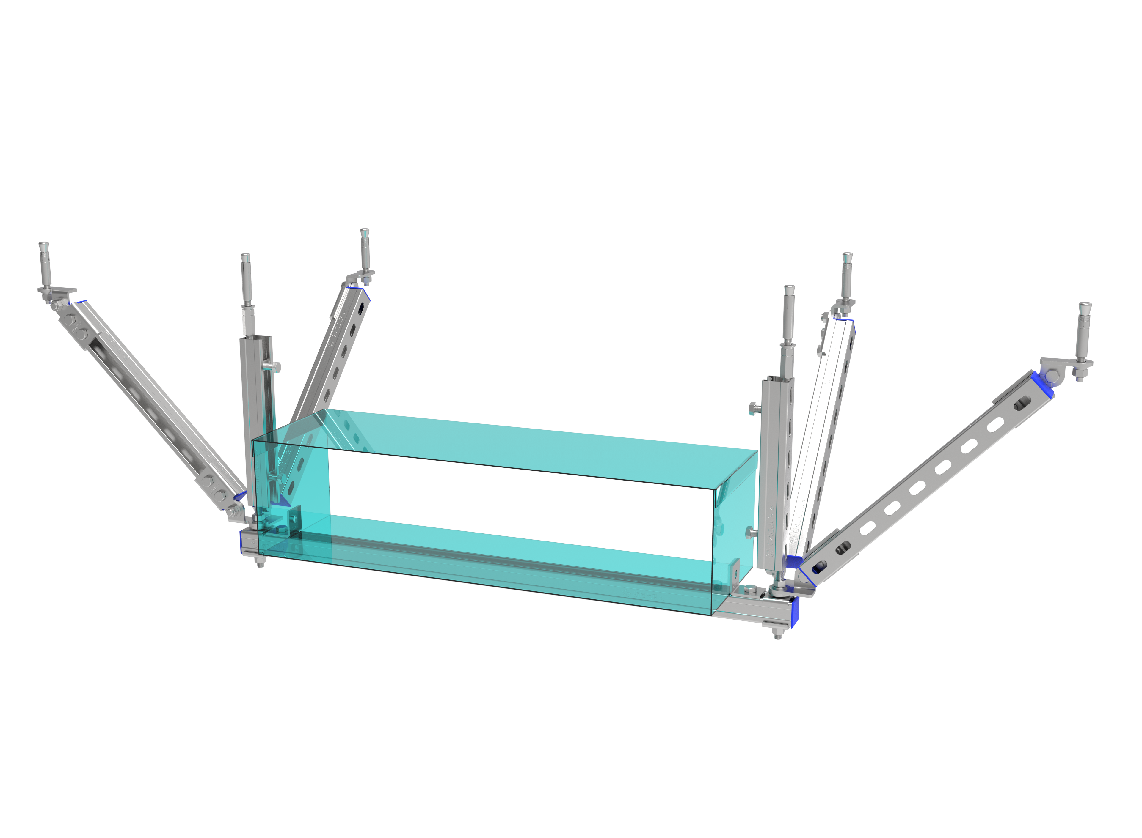 Single Bridge Seismic Bracket 